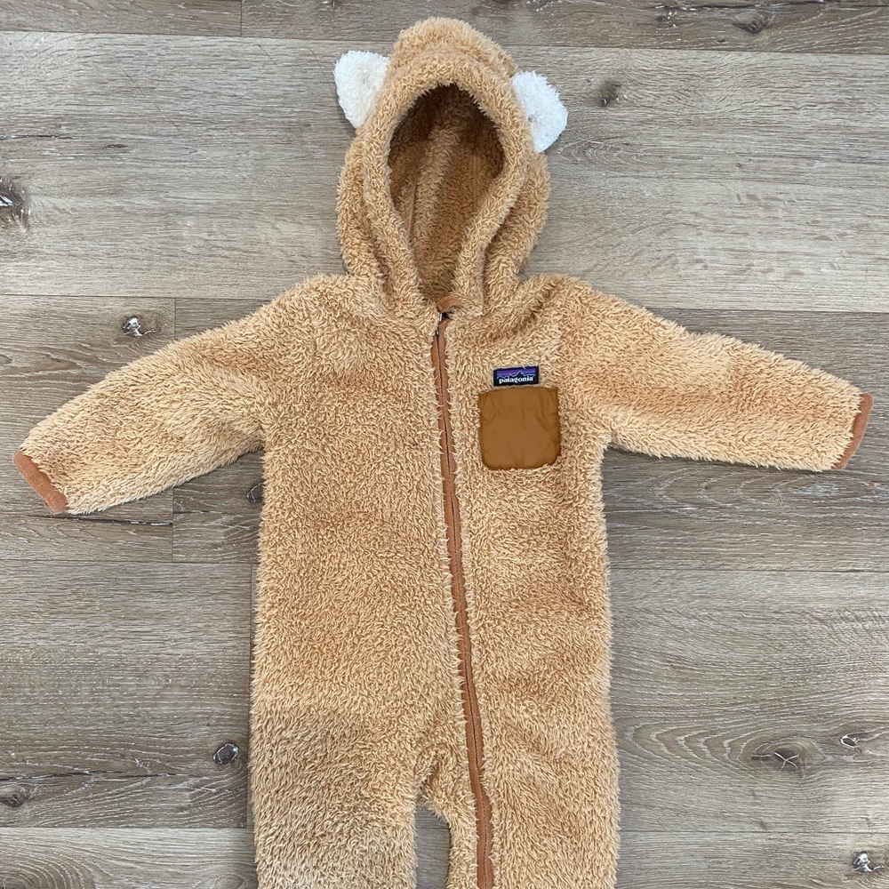 Patagonia : Baby Furry Friends Fleece Bunting